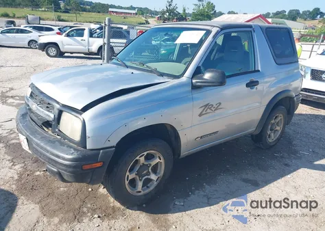 2001 Chevrolet Tracker Zr2 z USA, uszkodzony, nr VIN 2CNBJ78C416914480